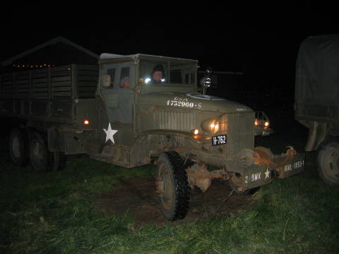 Old Army Trucks gathering at Langbrok