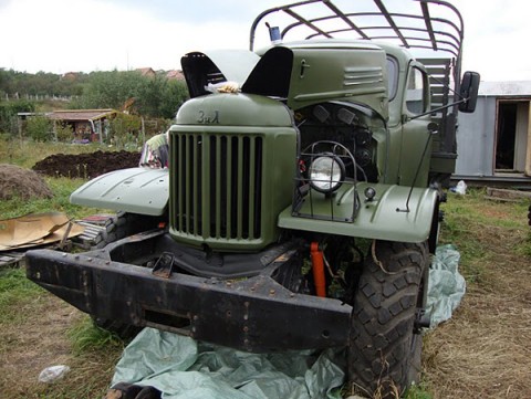 Old Russian Army Truck - ZIL 157