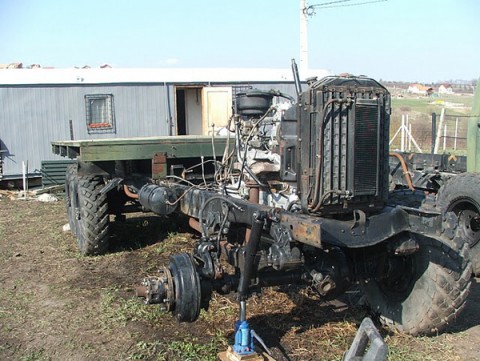 Old Russian Army Truck - ZIL 157