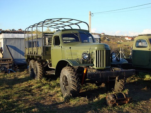 Old Russian Army Truck - ZIL 157