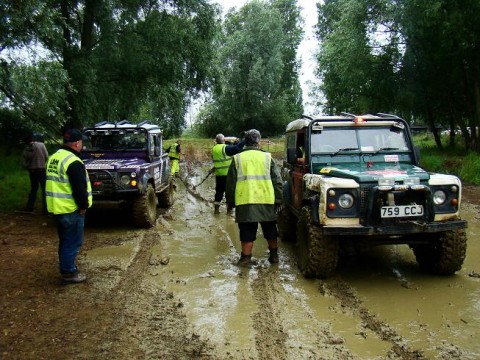 Visiting the Land Rover Billing Show