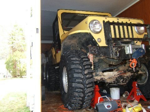 Rick's CJ-3B Jeep Home made 100%