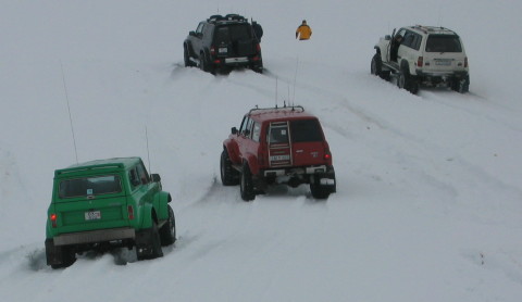 Getting up the mountainside