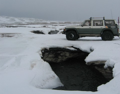 On ice-bridge