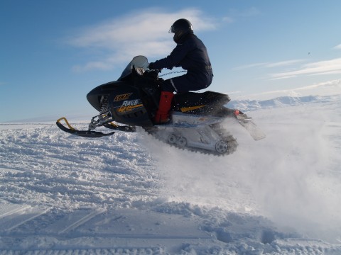 Snowmobile Track 