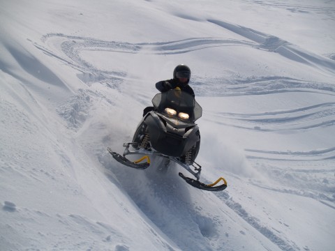 Snowmobile Track 