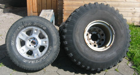 Custom Sport Trac: Fitting Air-Bags Front