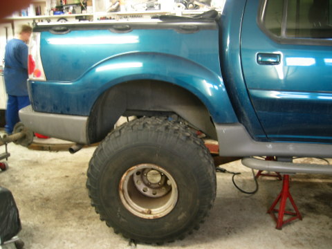 Removing the Ford 8.8 Rear Axle