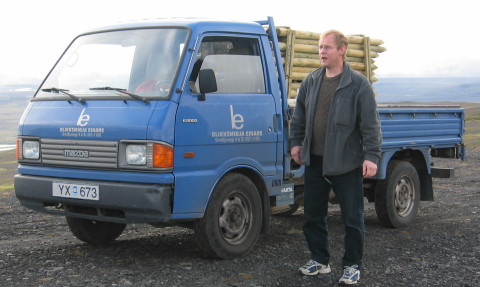 Joi and the truck