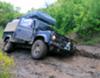 Stuck land rover :D